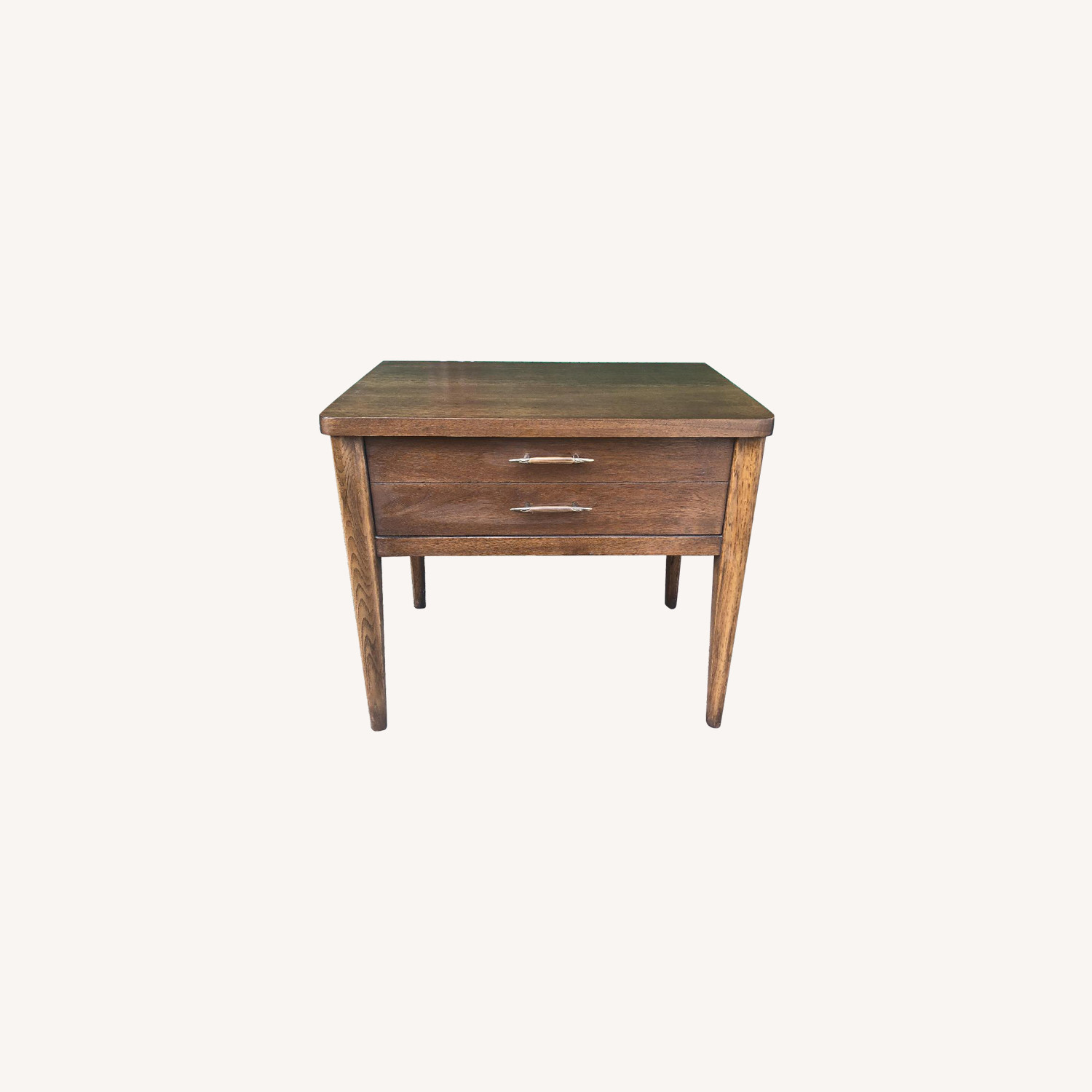 Broyhill Mid Century Modern Single Drawer End Table