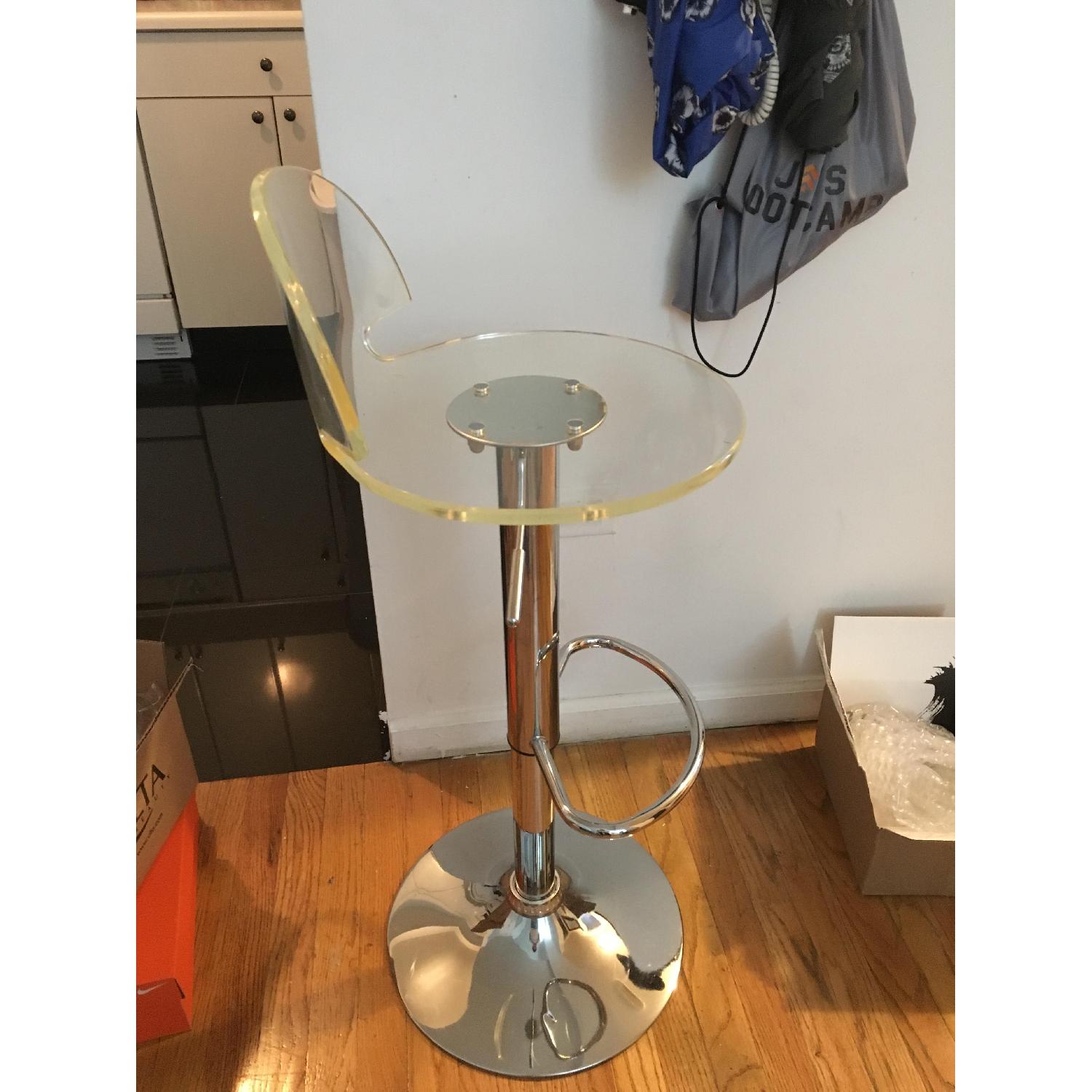 LumiSource Acrylic Bar Stools - image-1