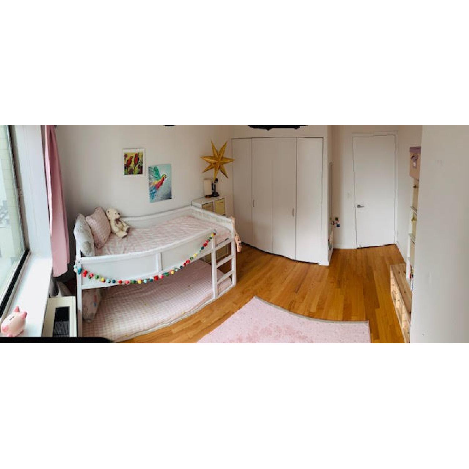 Ikea White Bunk Bed - image-2