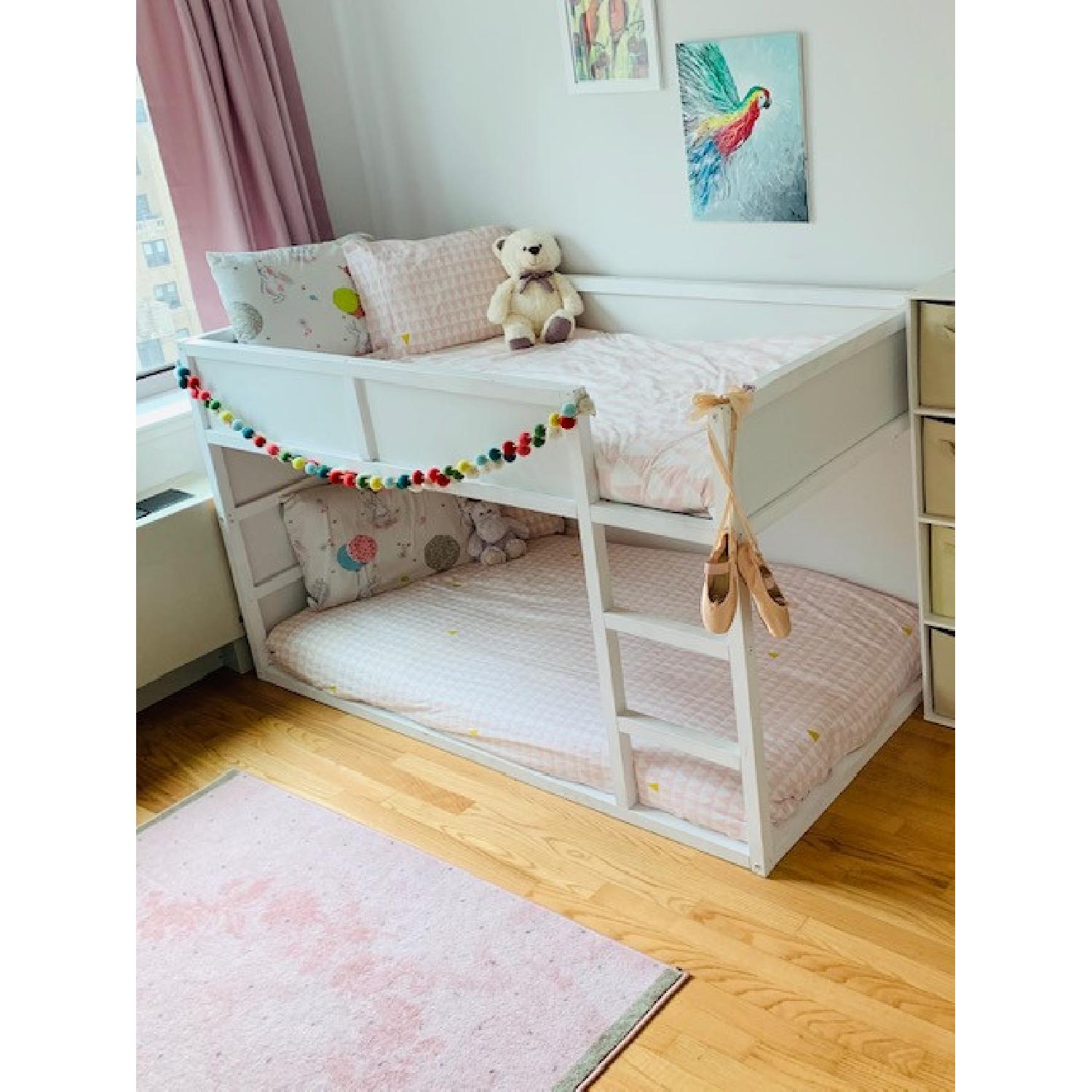 Ikea White Bunk Bed - image-3