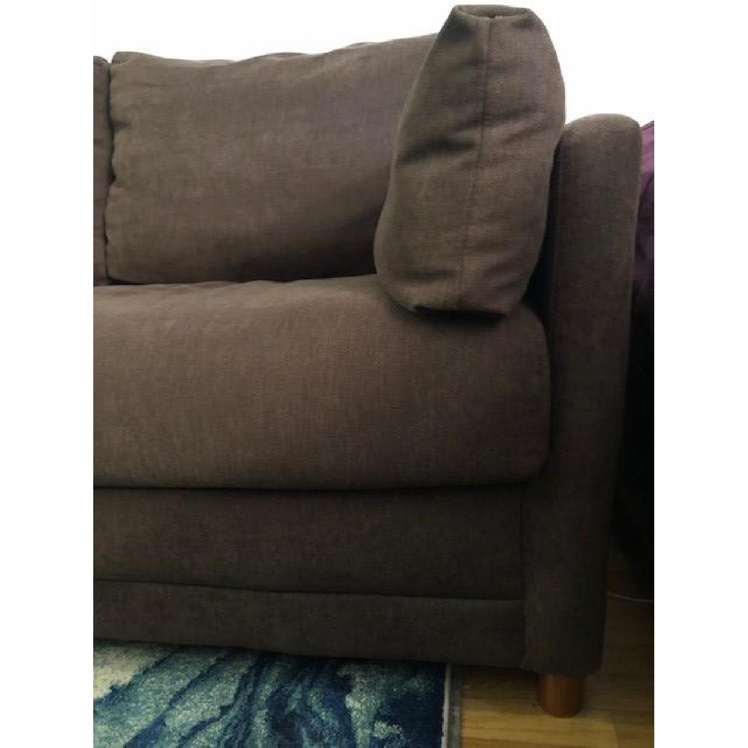 Loveseat with sleeper pull-out - image-7