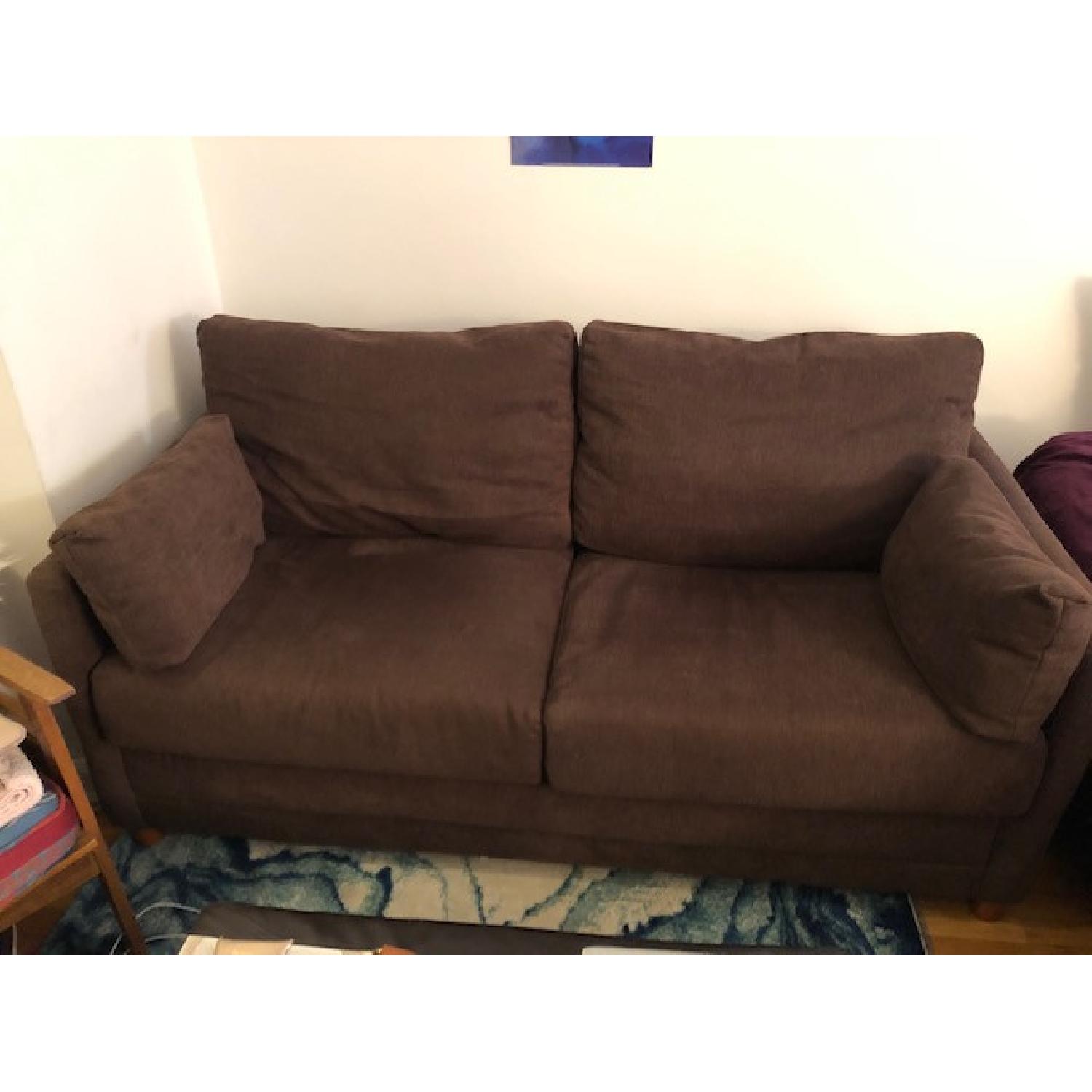 Loveseat with sleeper pull-out - image-6