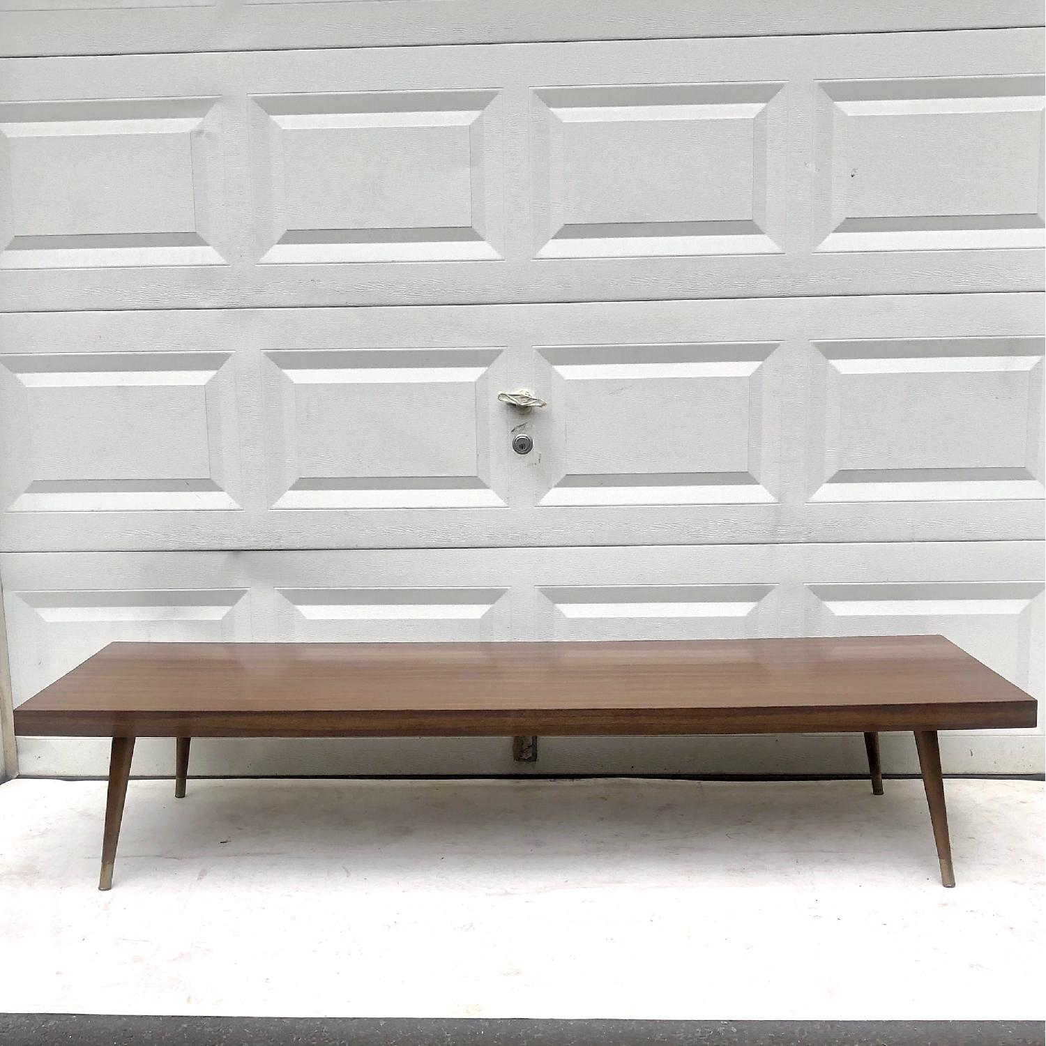 Long Mid-Century Modern Coffee Table - image-2
