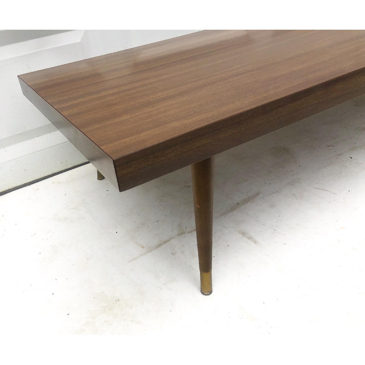 Long Mid-Century Modern Coffee Table - image-9