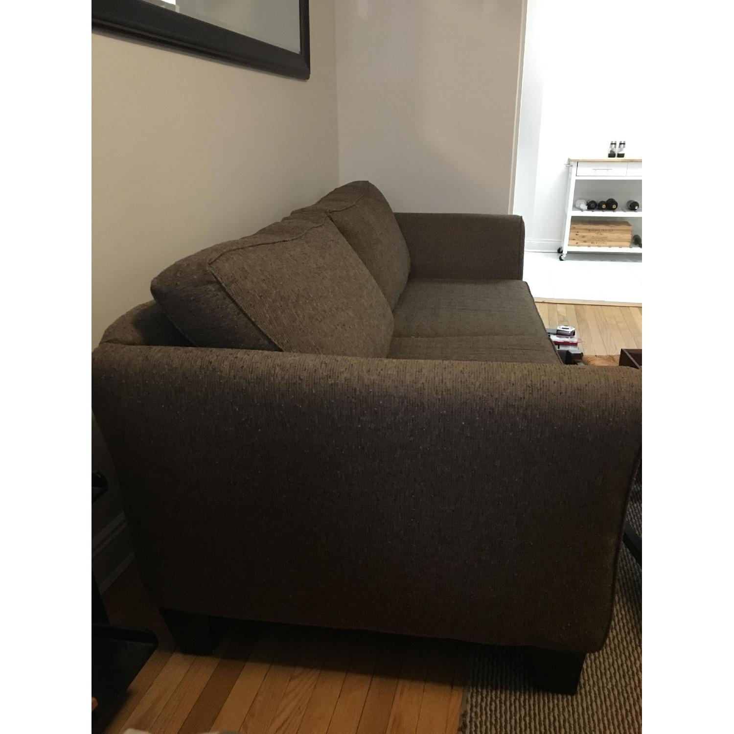 Raymour & Flanigan Brown Sofa - image-2