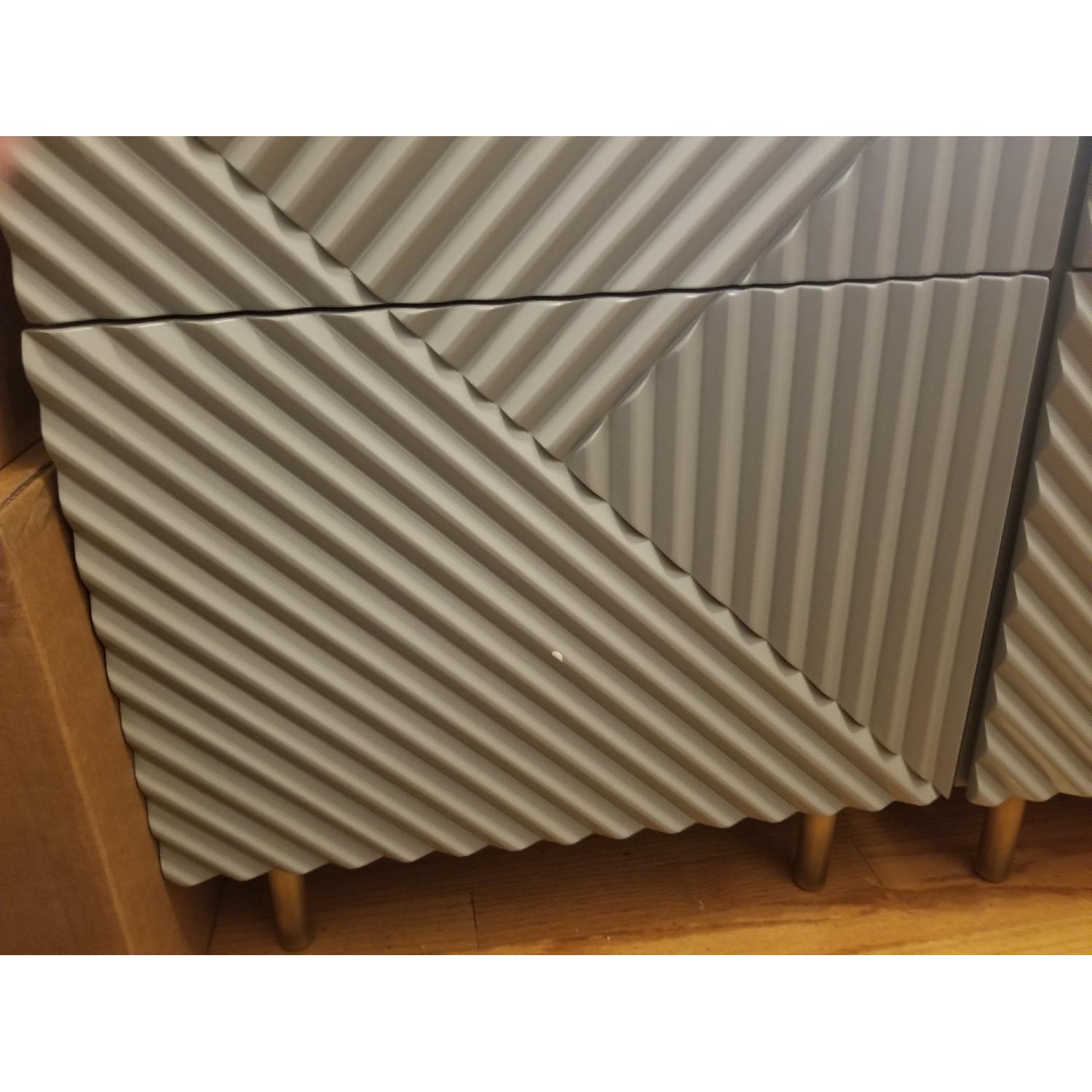 West Elm Rosanna Ceravolo Nightstand in Mist Gray - image-6