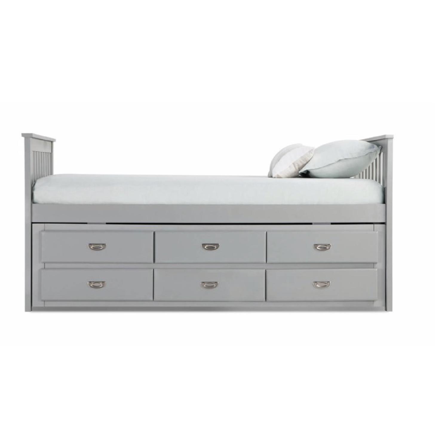 Bob's Chadwick Twin Captain Bed w/ Trundle - image-3