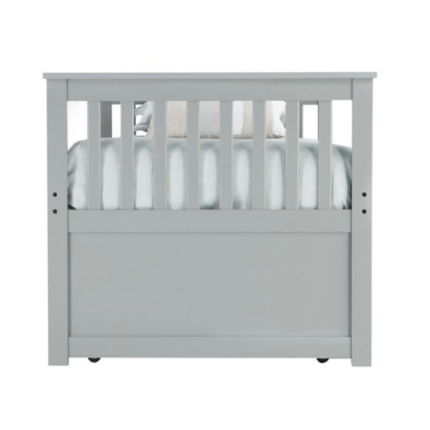 Bob's Twin Trundle Bed w/ Storage AptDeco