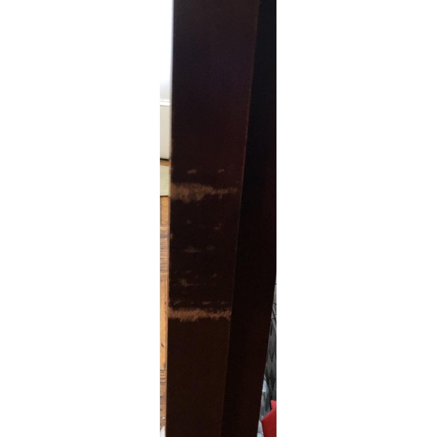 Container Store Solid Wood Roll-Out Desk Java - image-3