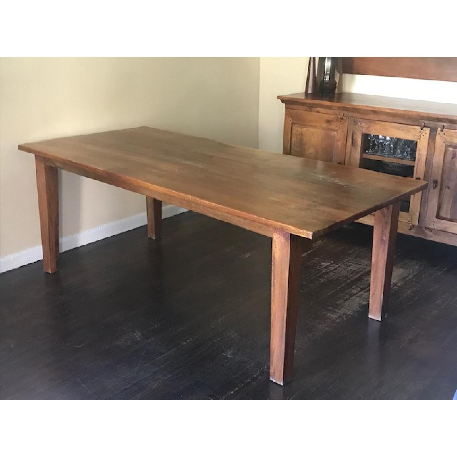 Crate & Barrel Large Basque Dining Table! AptDeco