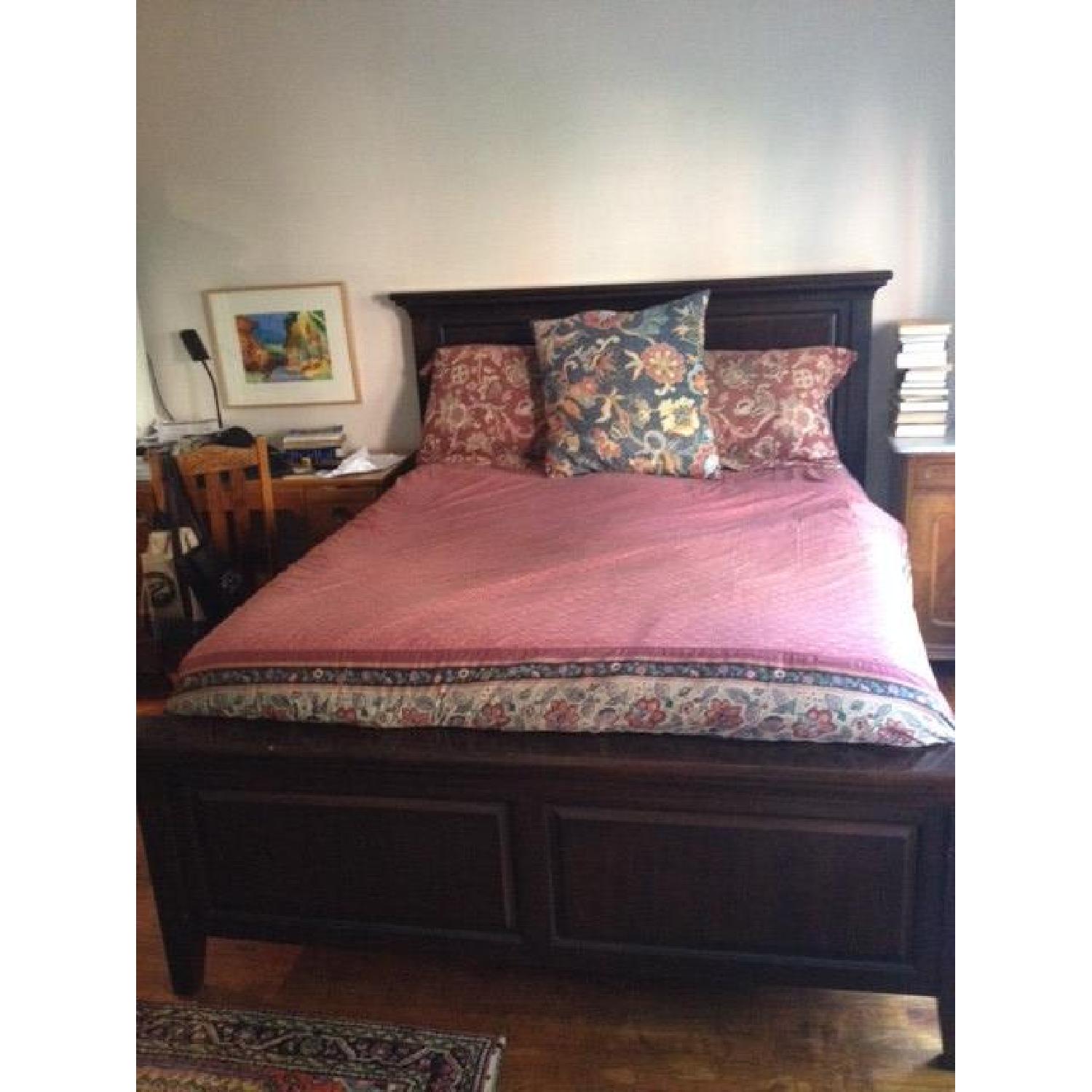 Pottery Barn Queen Size Hudson Bed AptDeco