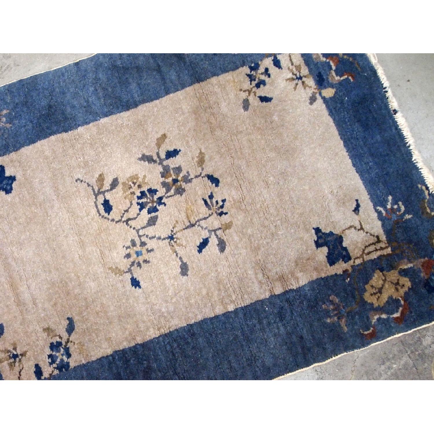 Handmade antique Peking Chinese rug, 1B762 - AptDeco