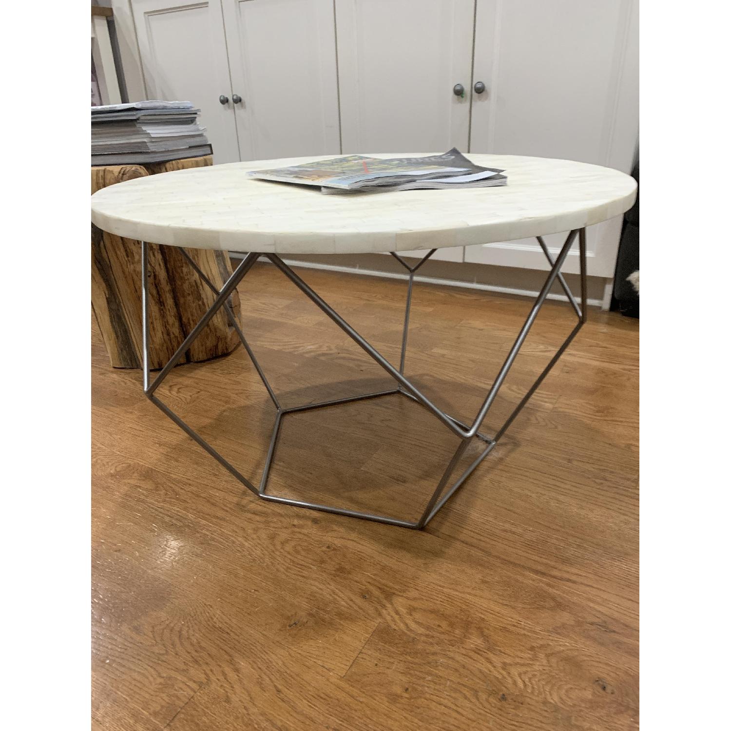 West Elm Medium Origami Coffee Table - AptDeco