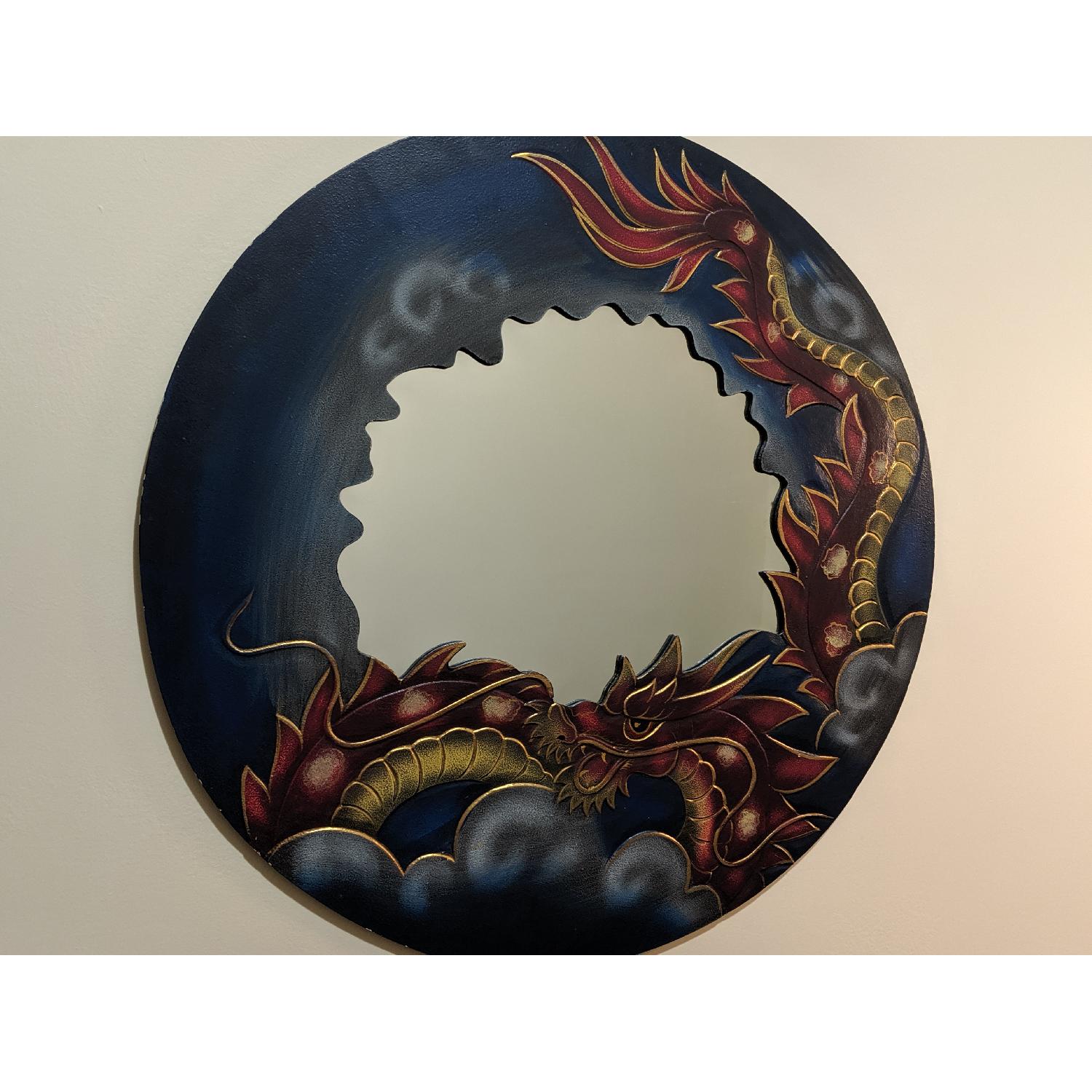 Dragon Painted Mirror - image-2