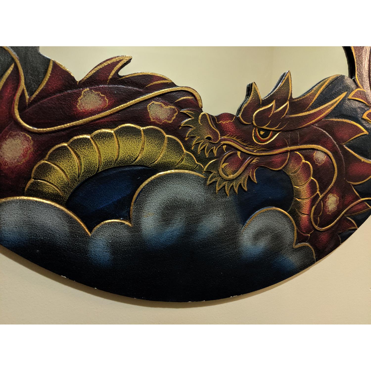 Dragon Painted Mirror - image-3