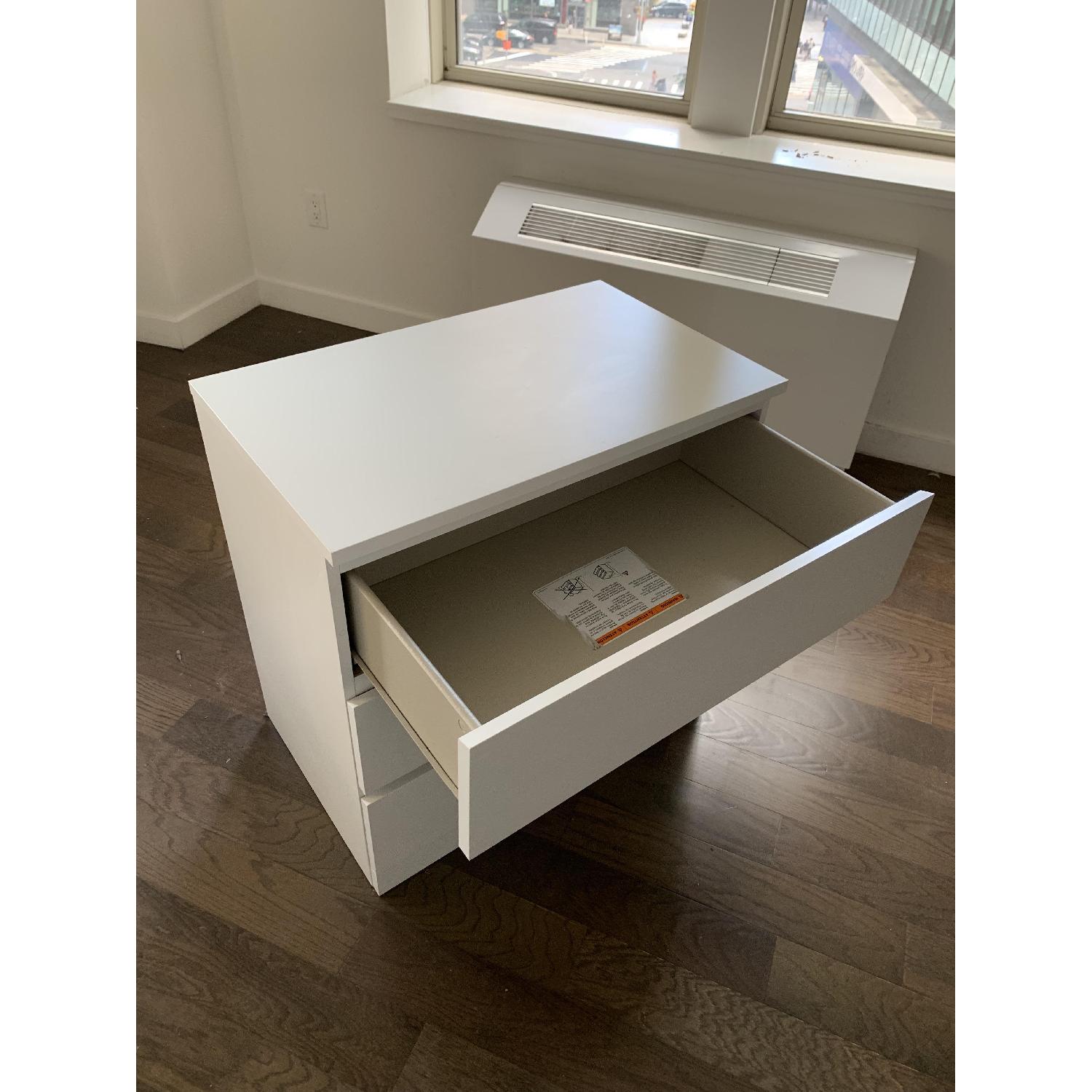 Ikea Malm 3Drawer Dresser AptDeco