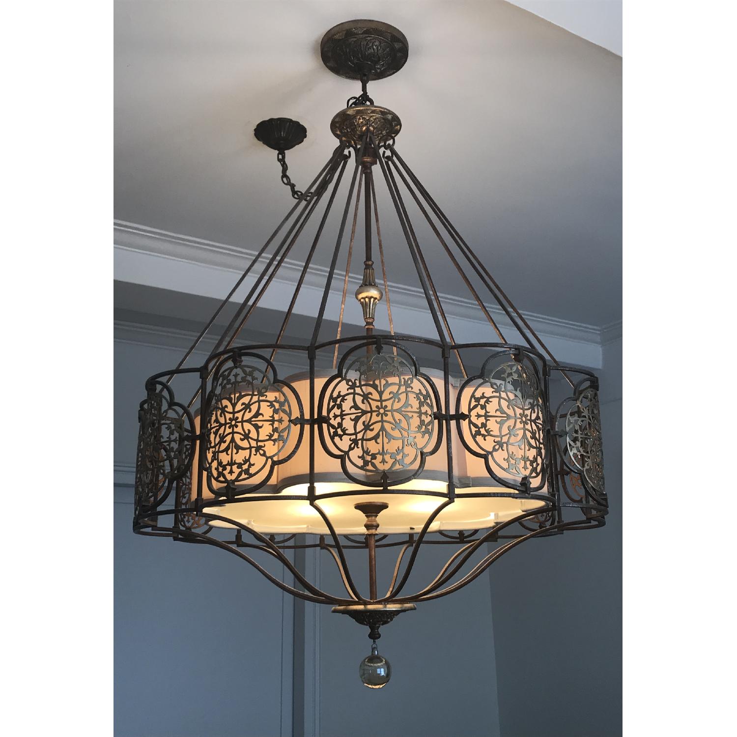 Murray Feiss Warm and Elegant Chandelier - image-2