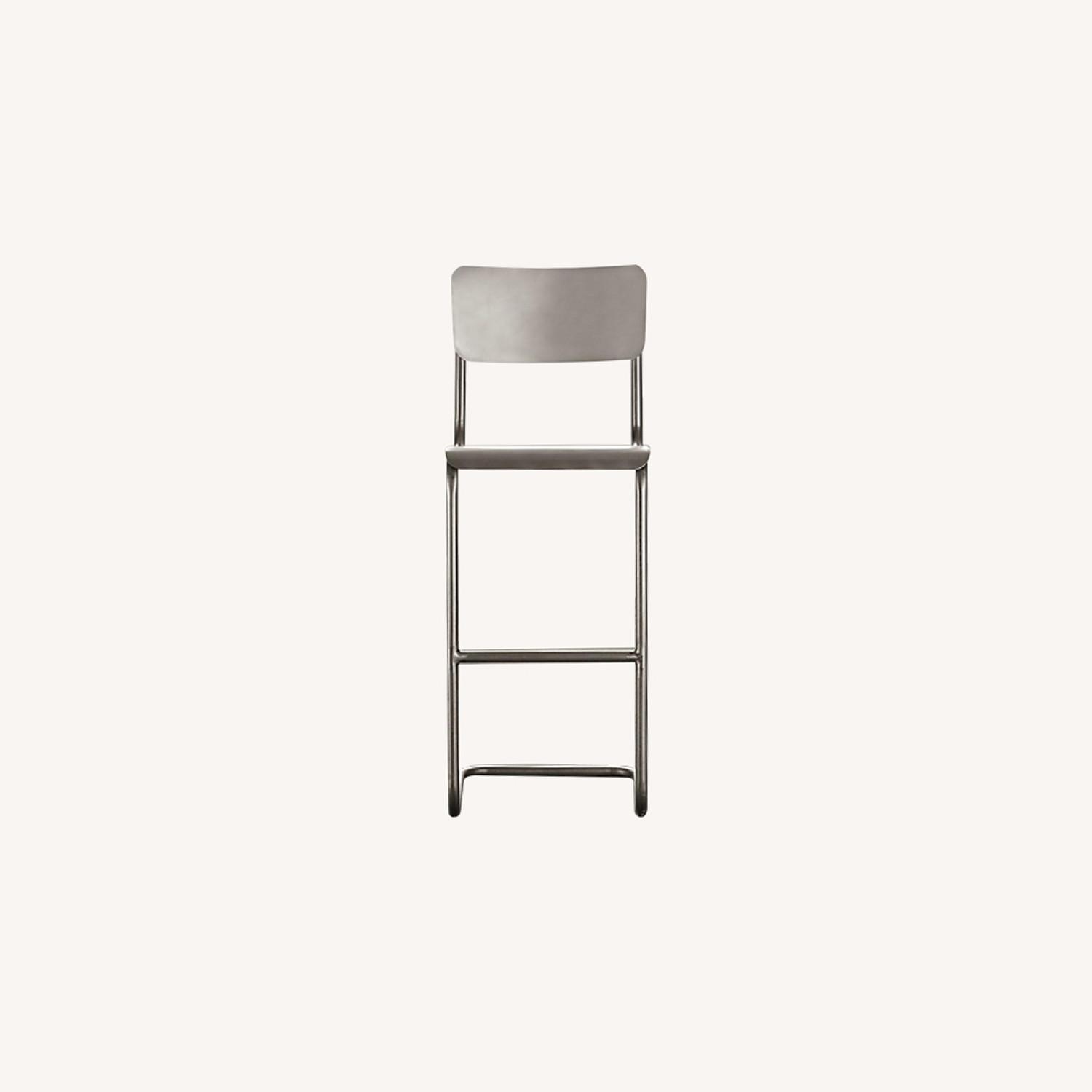 Restoration Hardware Metal Schoolhouse Counter Height Stool AptDeco