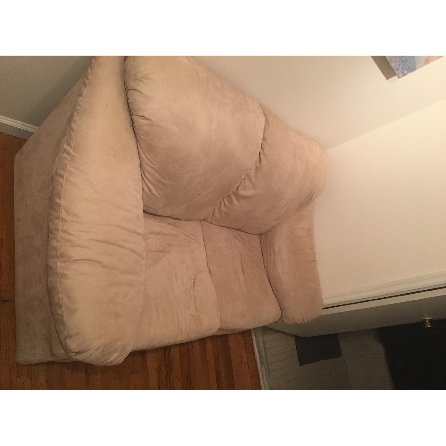 Plush Beige Couch - image-3