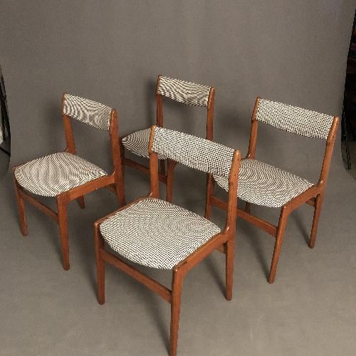 Vintage Mid Century Danish Teak Dining Chairs