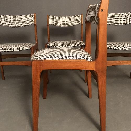 Vintage Mid Century Danish Teak Dining Chairs