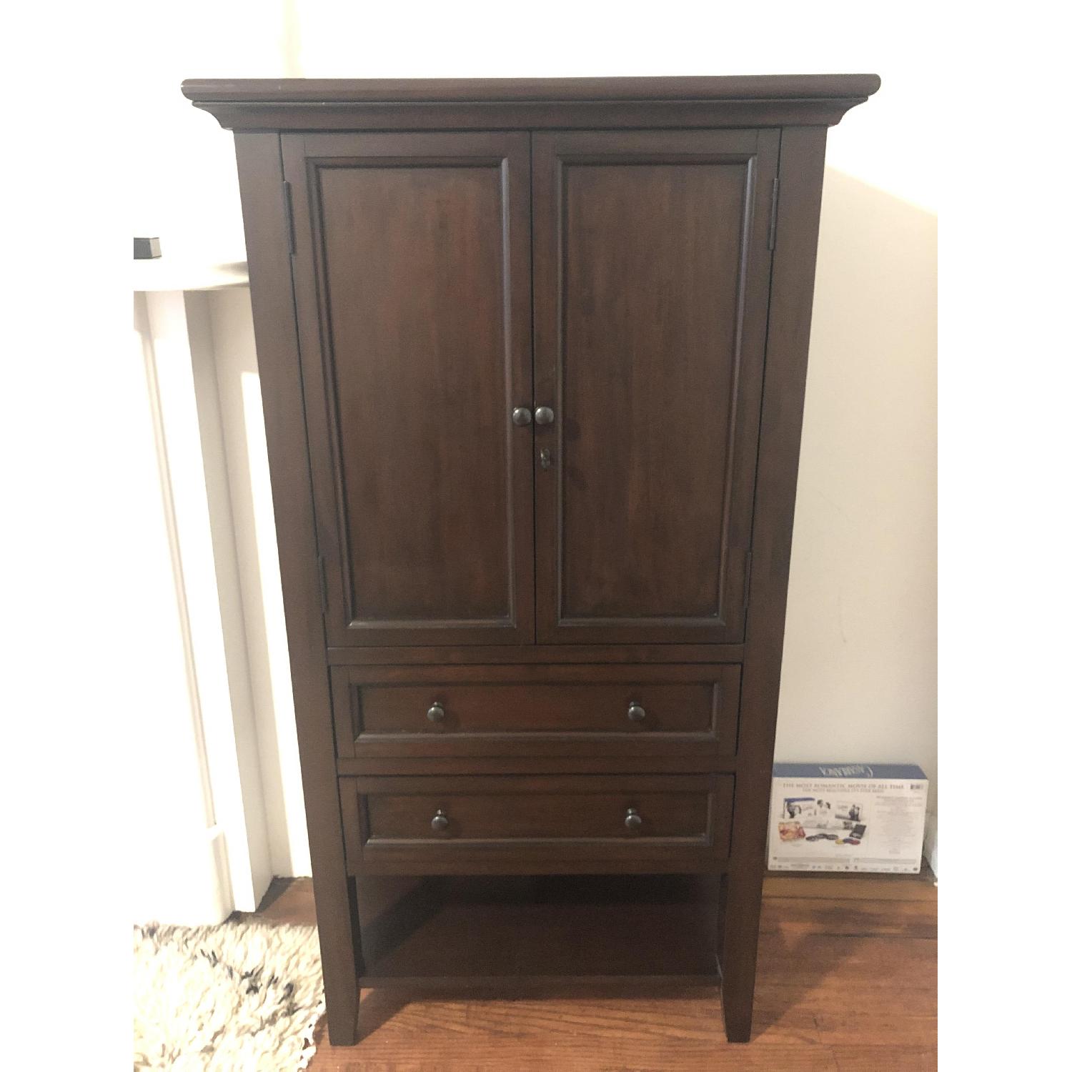 Pottery Barn Jewelry Armoire AptDeco
