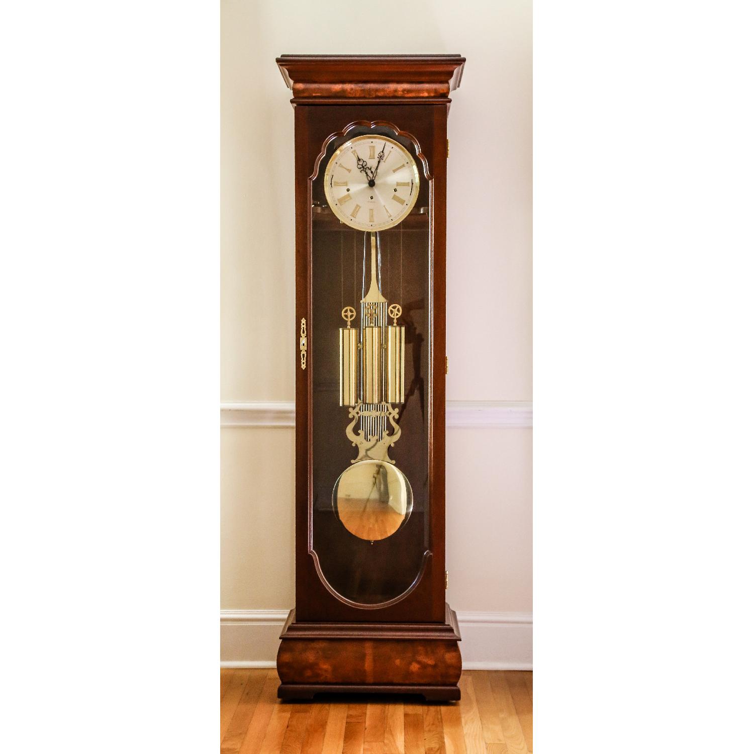Sessions (New England Clock Co.) Vintage Grandfather Clock AptDeco