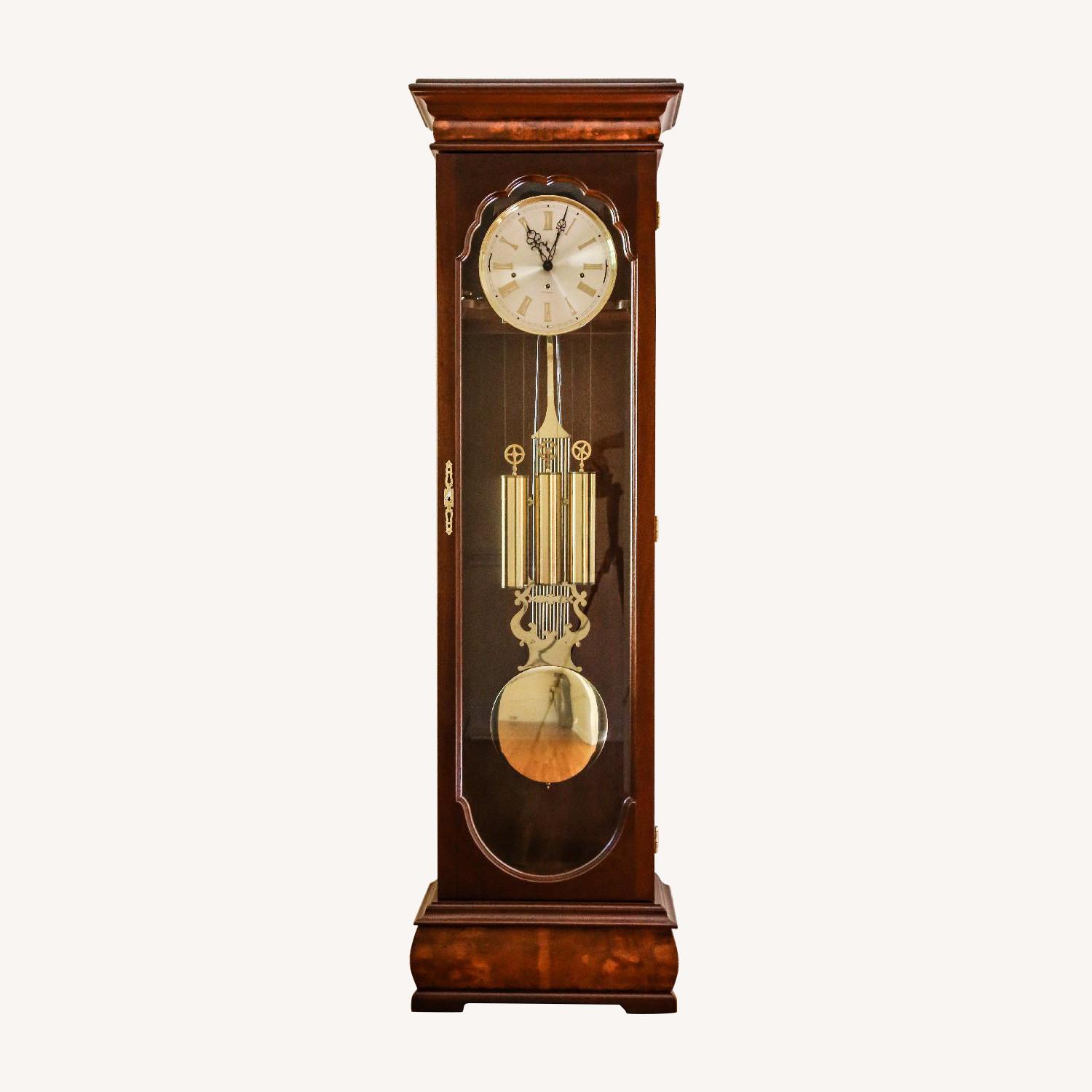 Sessions (New England Clock Co.) Vintage Grandfather Clock AptDeco