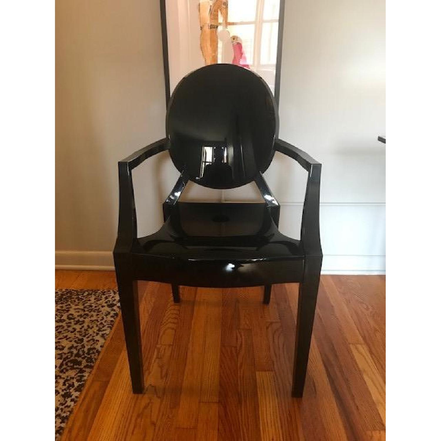 Kartell Louis Ghost Chair, Black AptDeco