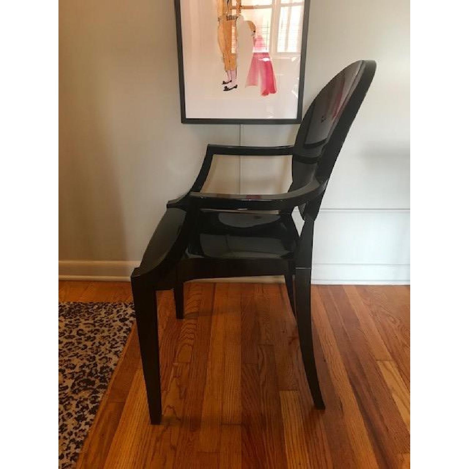 Kartell Louis Ghost Chair, Black AptDeco