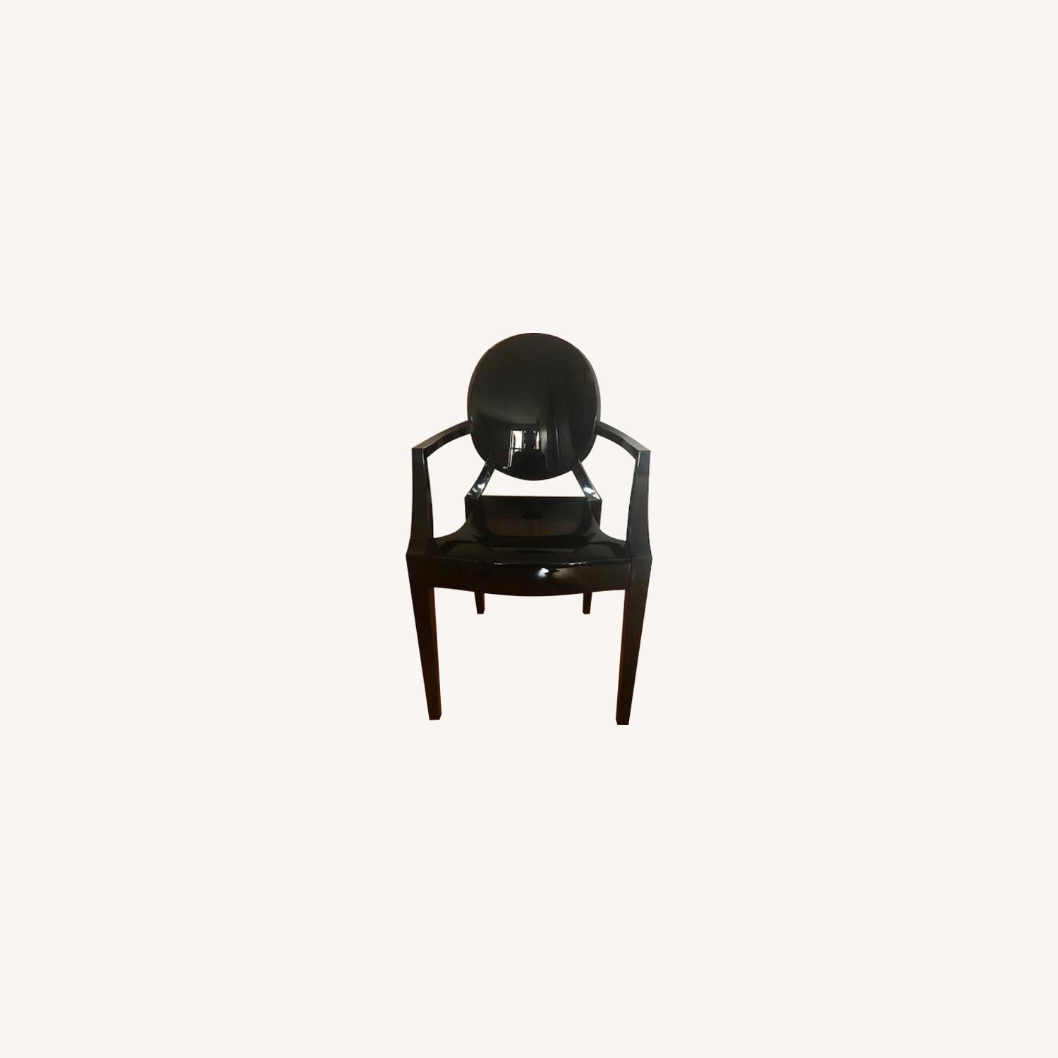 Kartell Louis Ghost Chair, Black AptDeco
