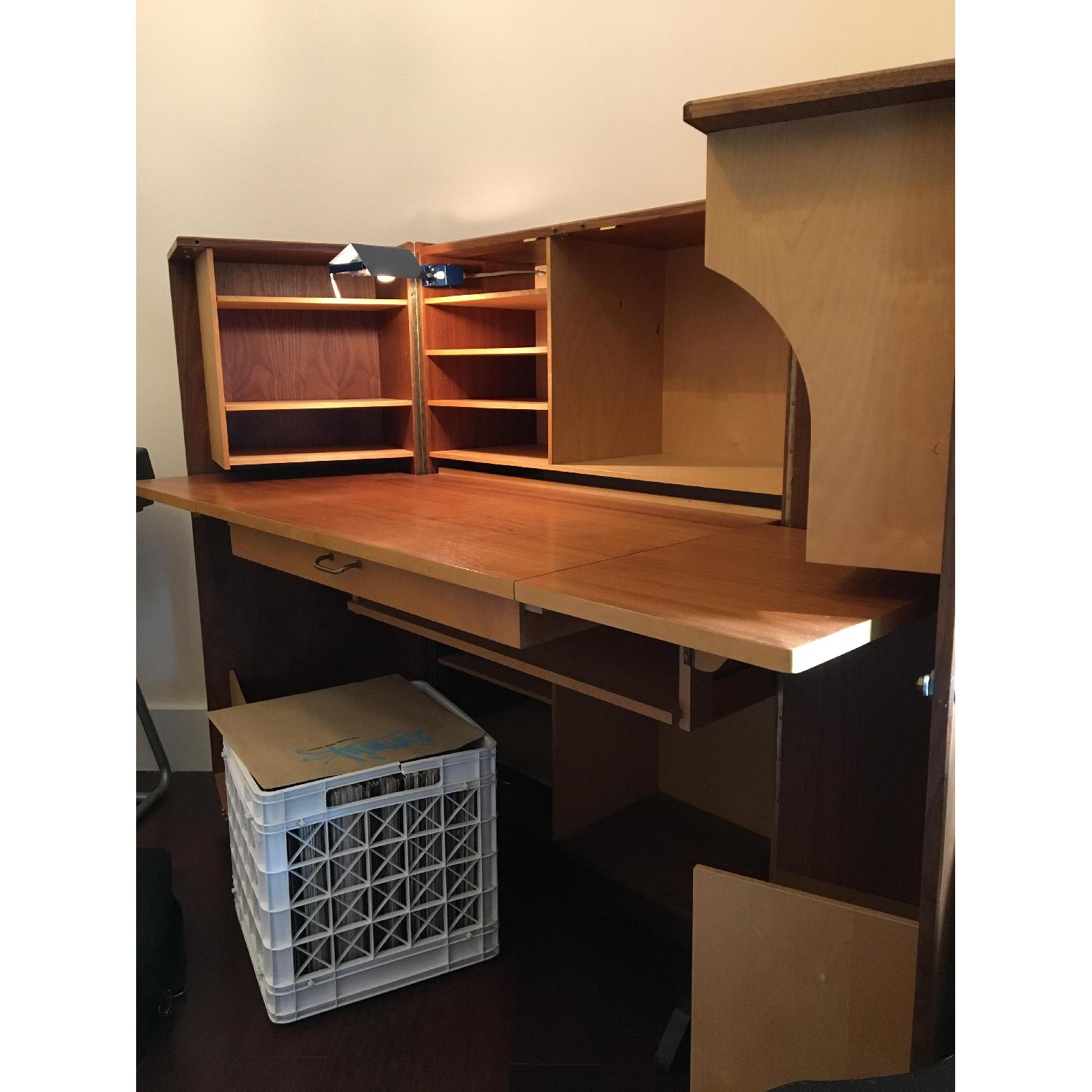 Ingenious Danish Modern "Magic Box" Work Station - image-2