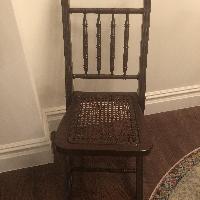 Ballard Designs Mahogany Folding Dining Chairs