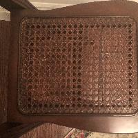 Ballard Designs Mahogany Folding Dining Chairs
