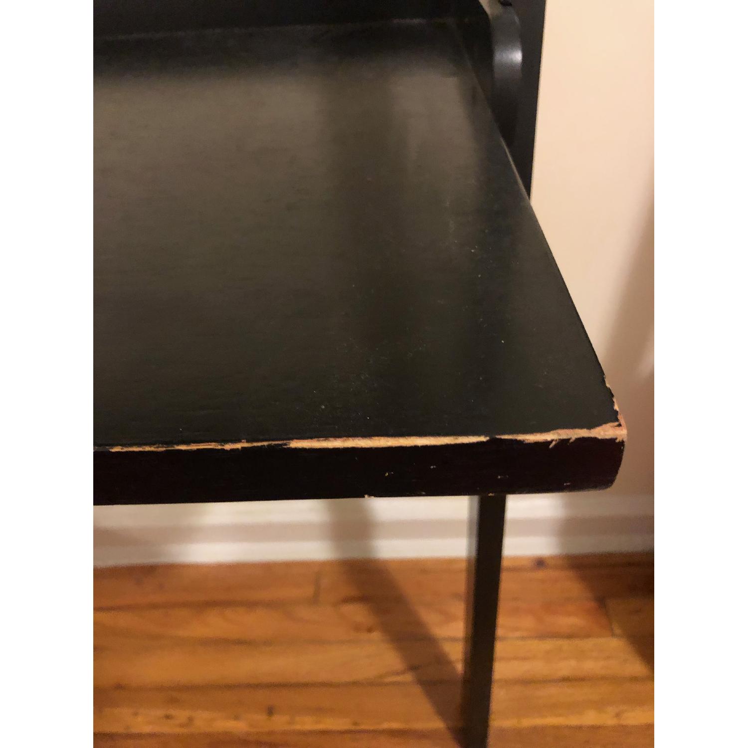 Leaning desk - Crate & Barrel Sawyer desk - image-4