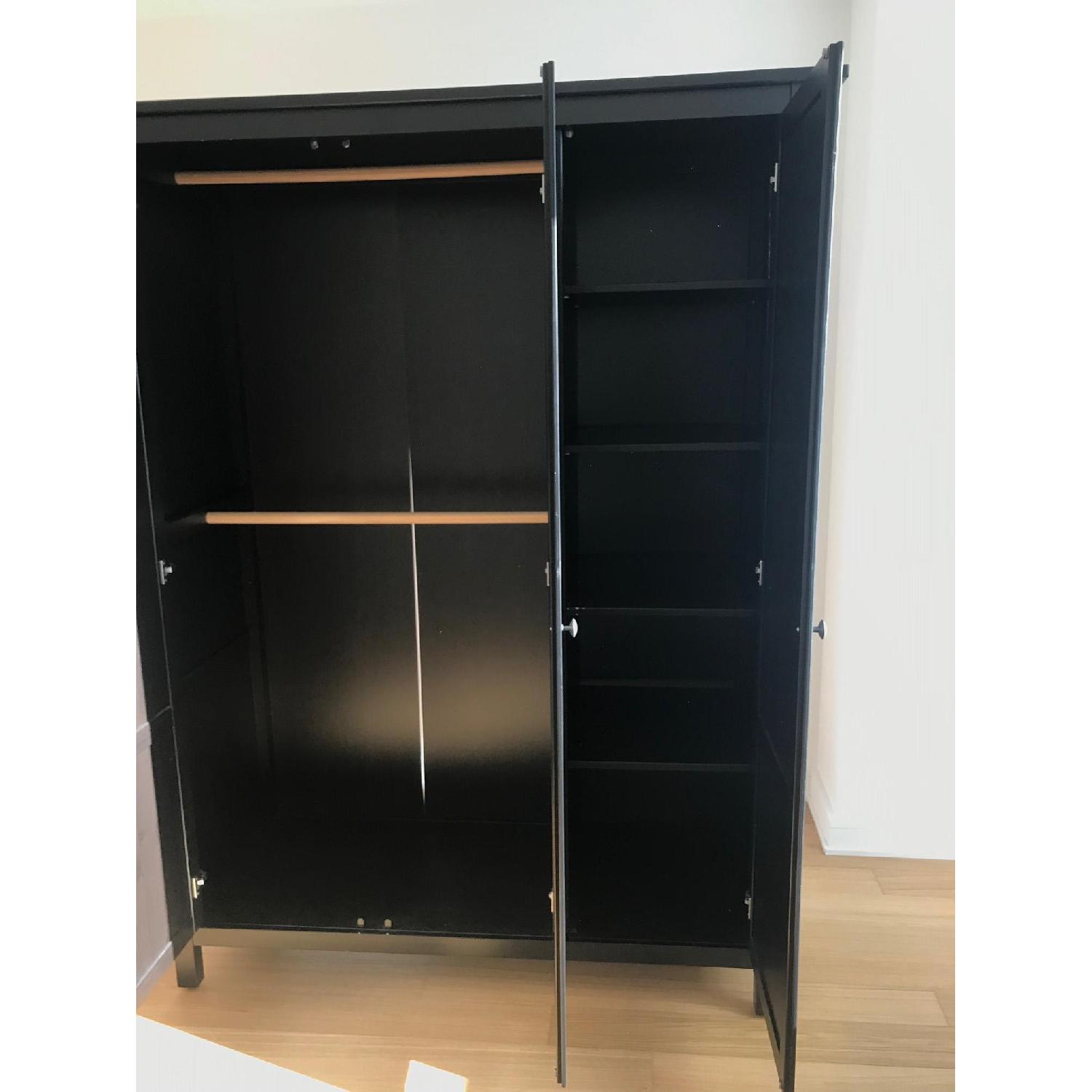 Ikea Wardrobe Dark Brown (Price: $150) - image-3