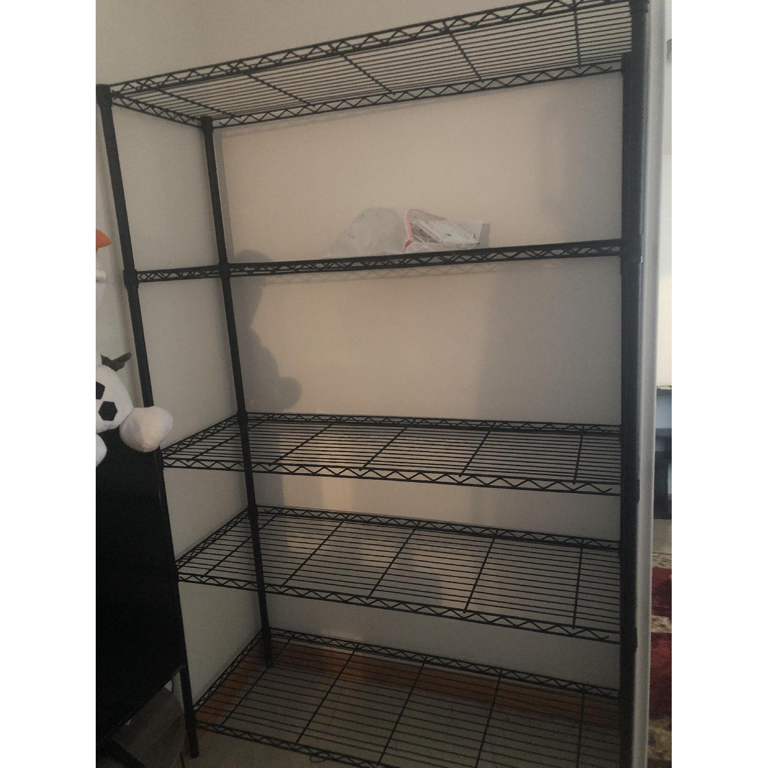 Target Black Metal Shelf AptDeco