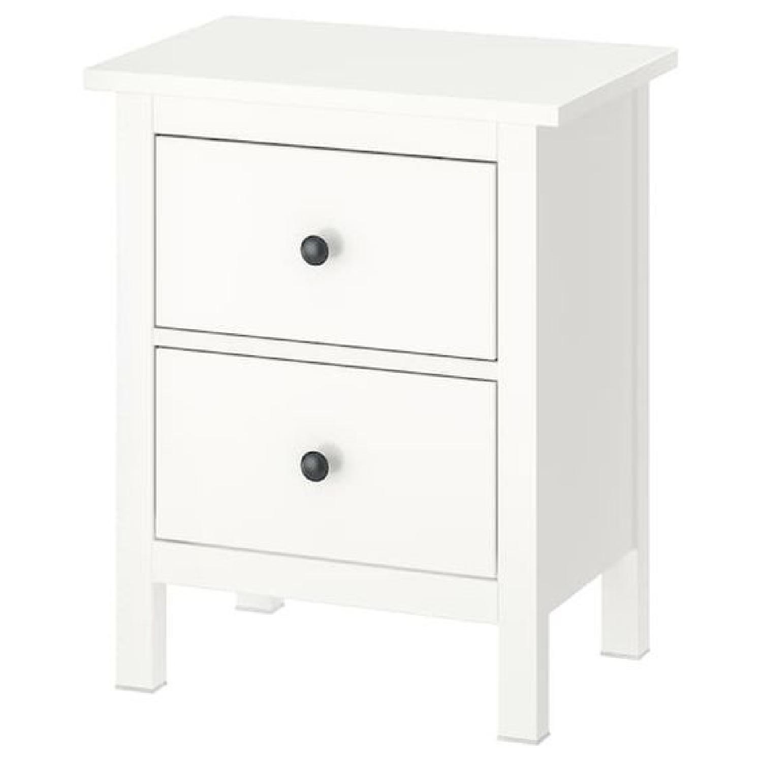 Hemnes 2-Drawer Chest (White) - image-4