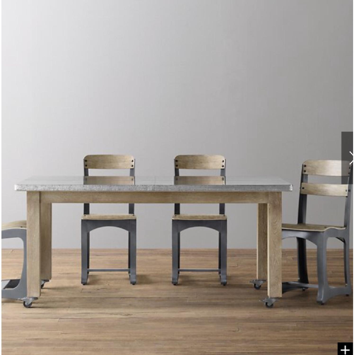 Restoration Hardware Vintage Schoolhouse Large Table - image-1
