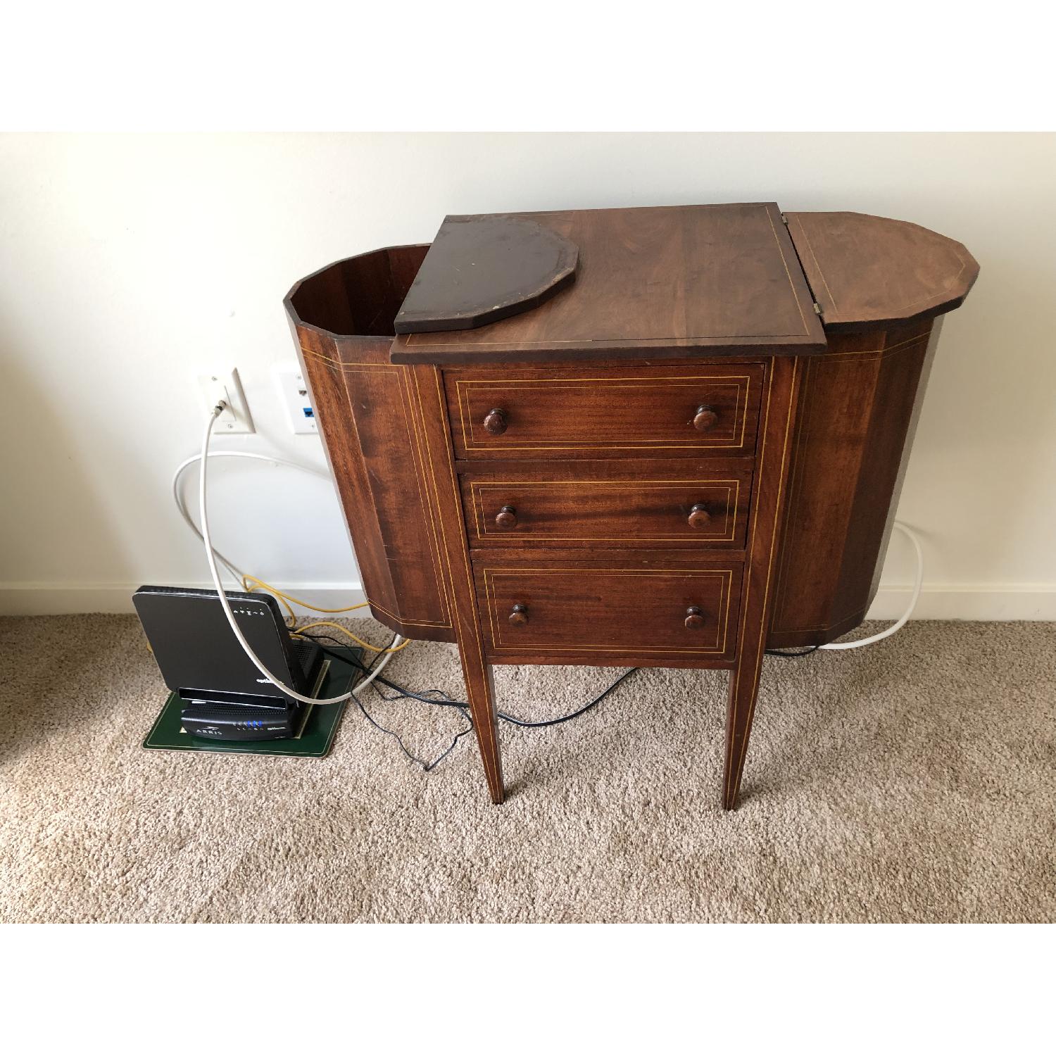 Antique Martha Washington Side Table AptDeco