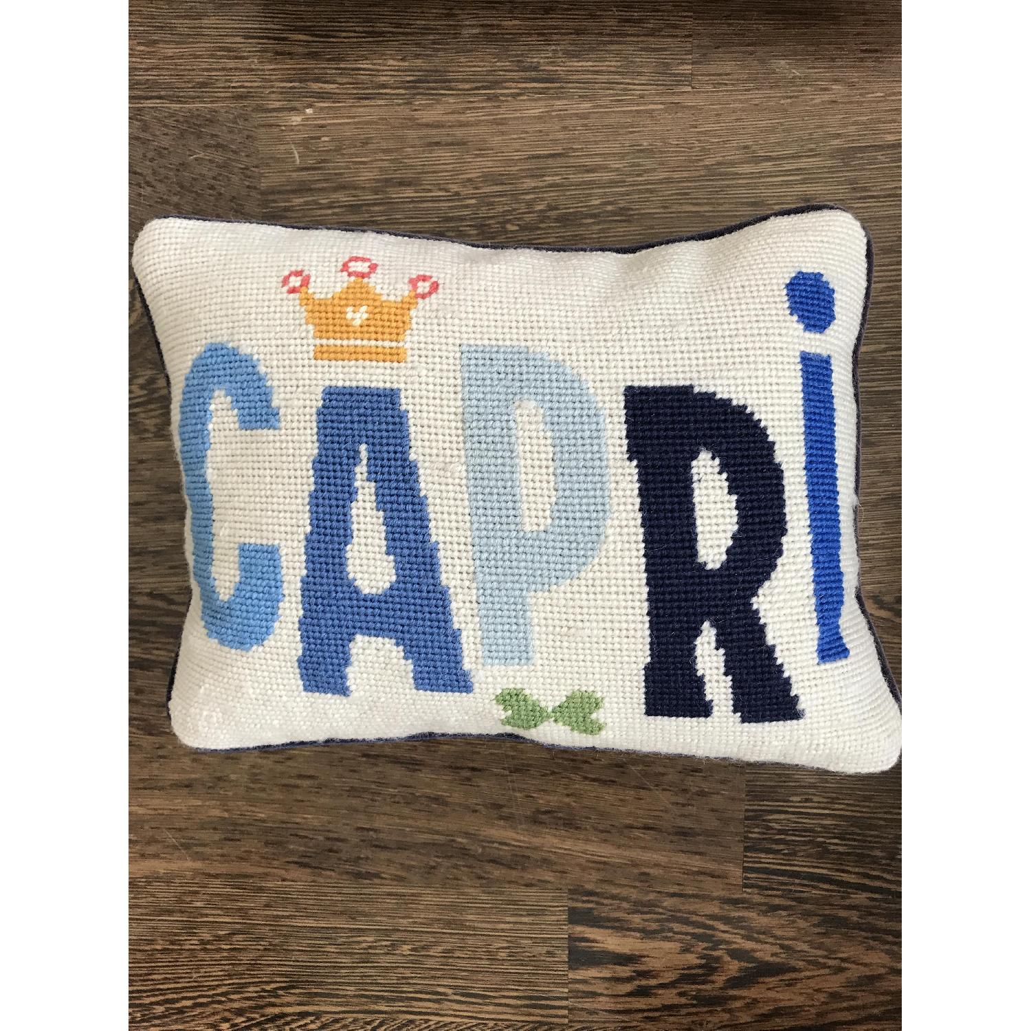 Jonathan Adler Needlepoint Throw Pillows - image-4