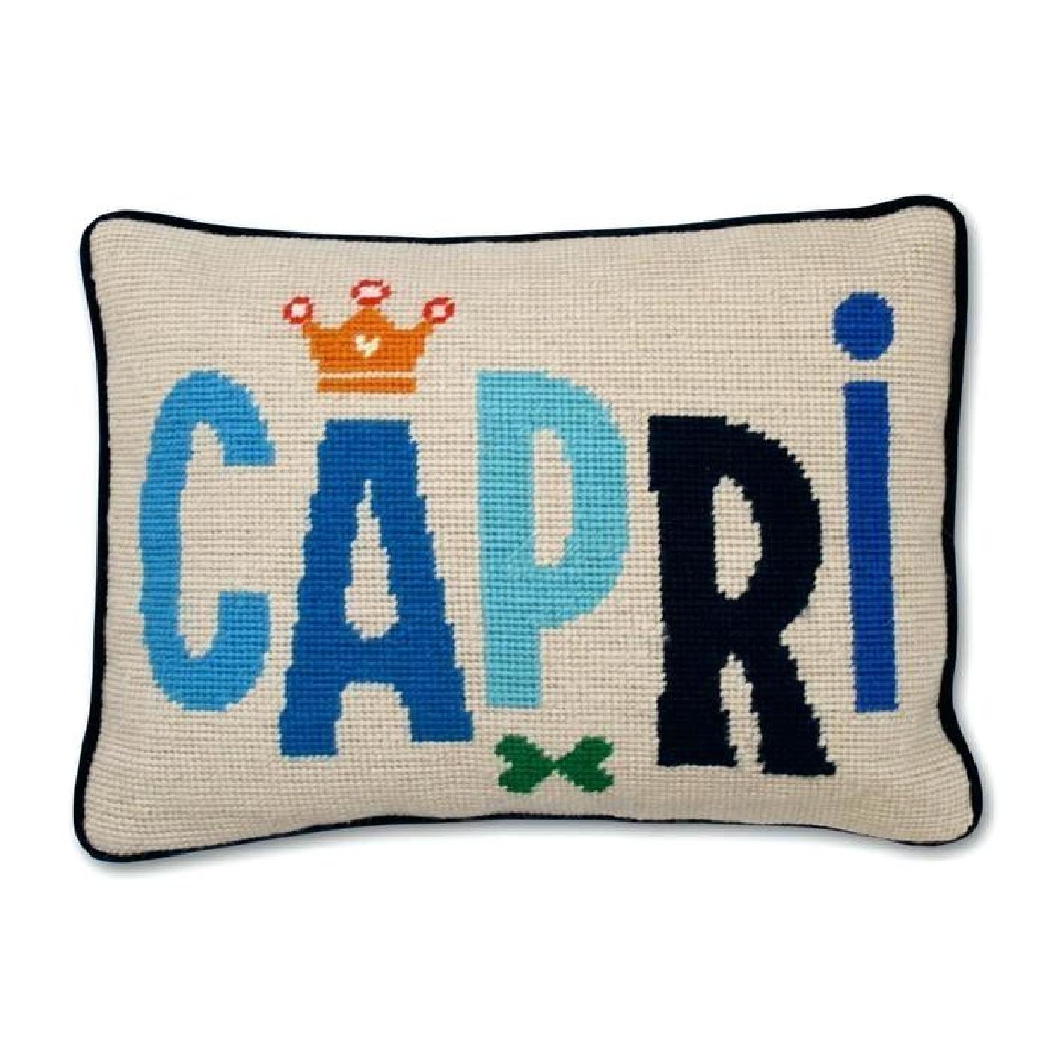 Jonathan Adler Needlepoint Throw Pillows - image-6