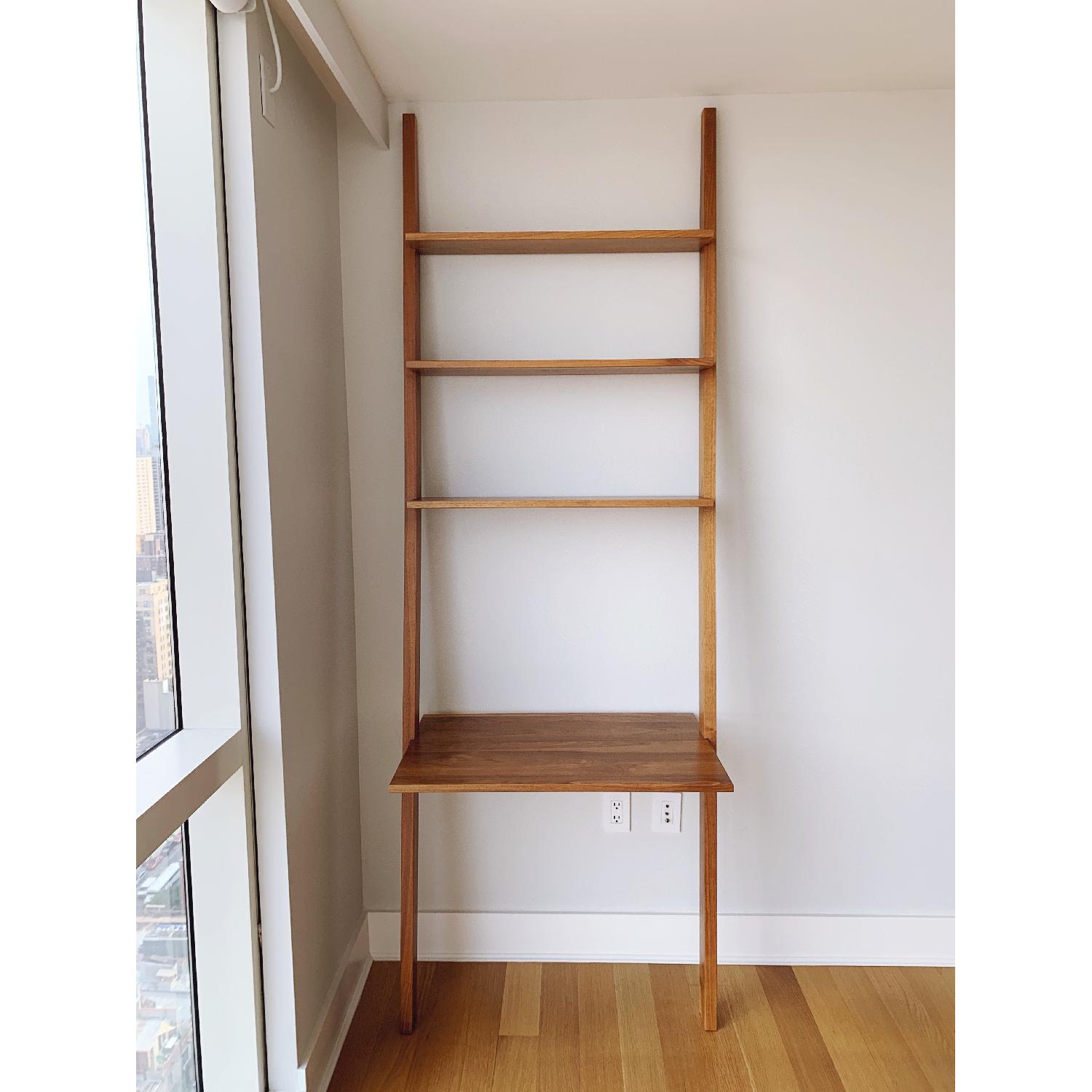 Room & Board Pisa Leaning Desk in Walnut - image-1