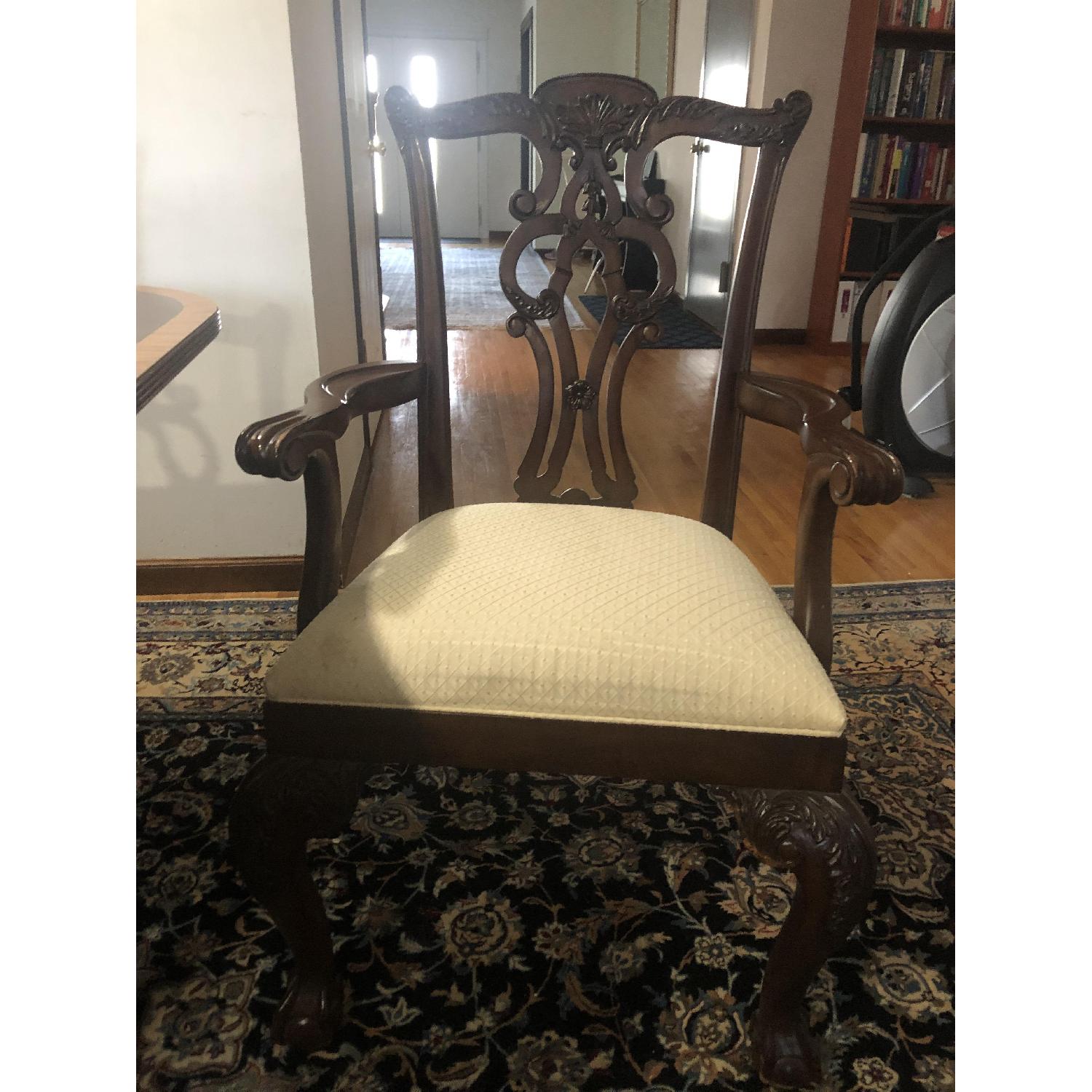 Ethan Allen Mahogany 9-Piece Dining Set - image-2