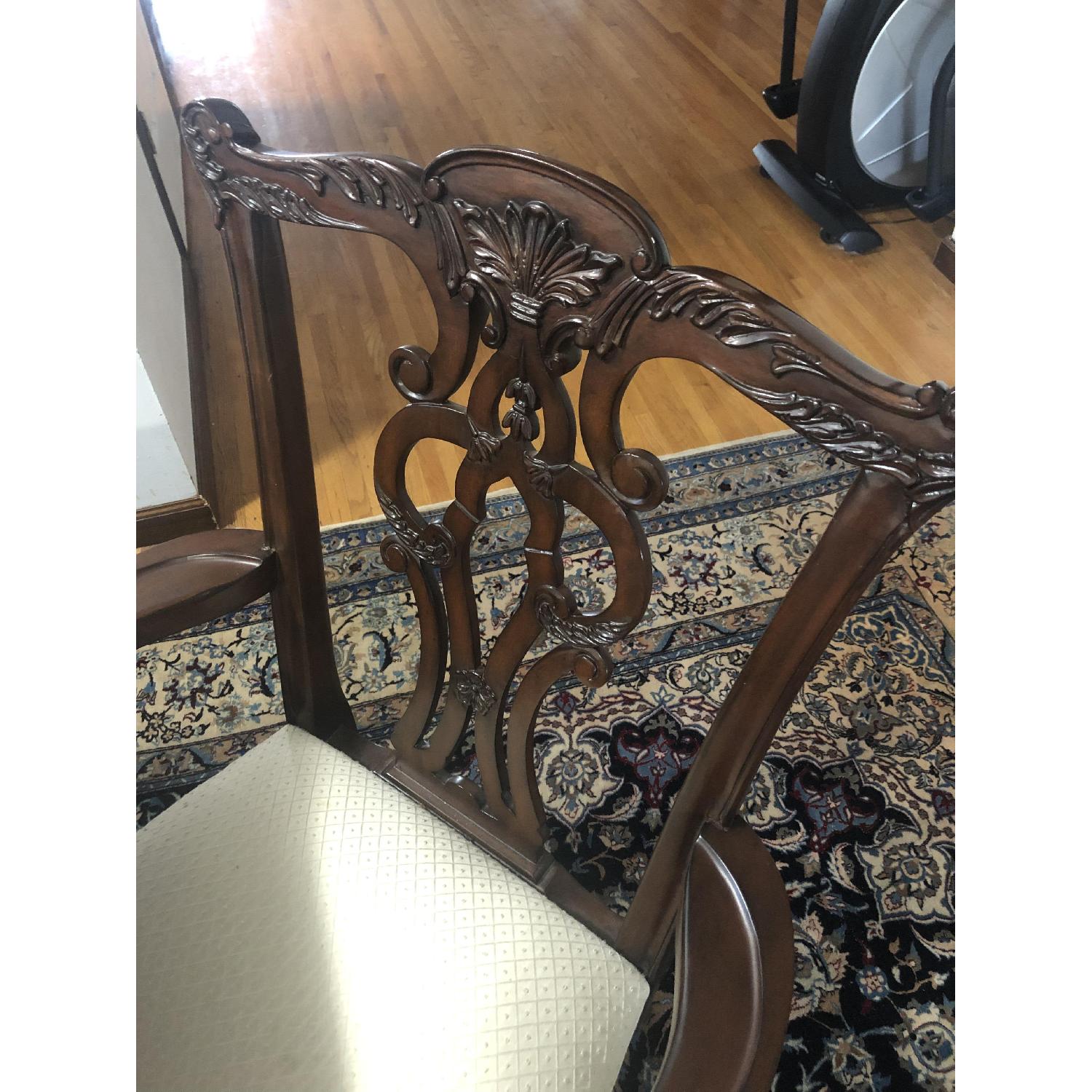 Ethan Allen Mahogany 9-Piece Dining Set - image-4