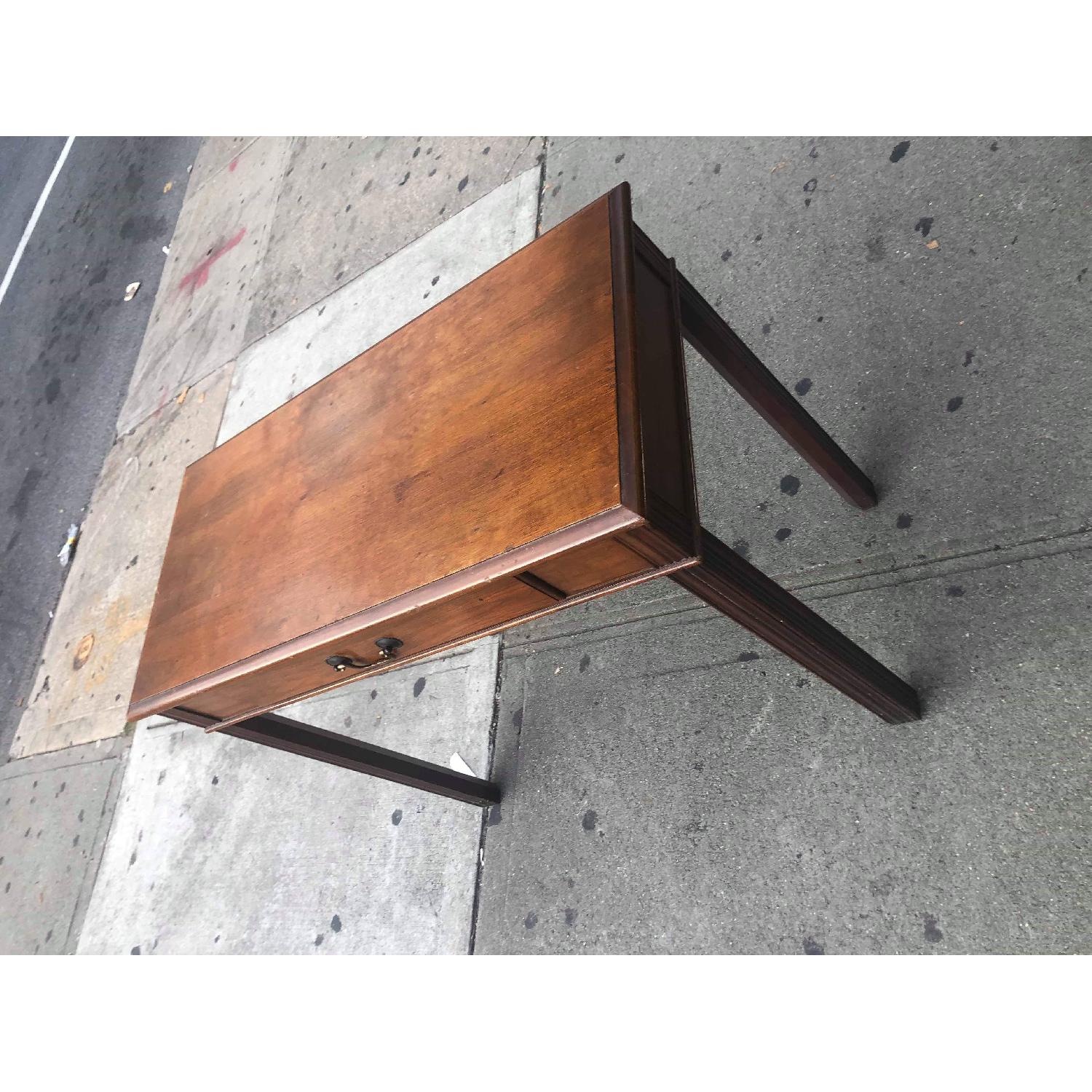 Antique 1940s Wooden Table - image-8