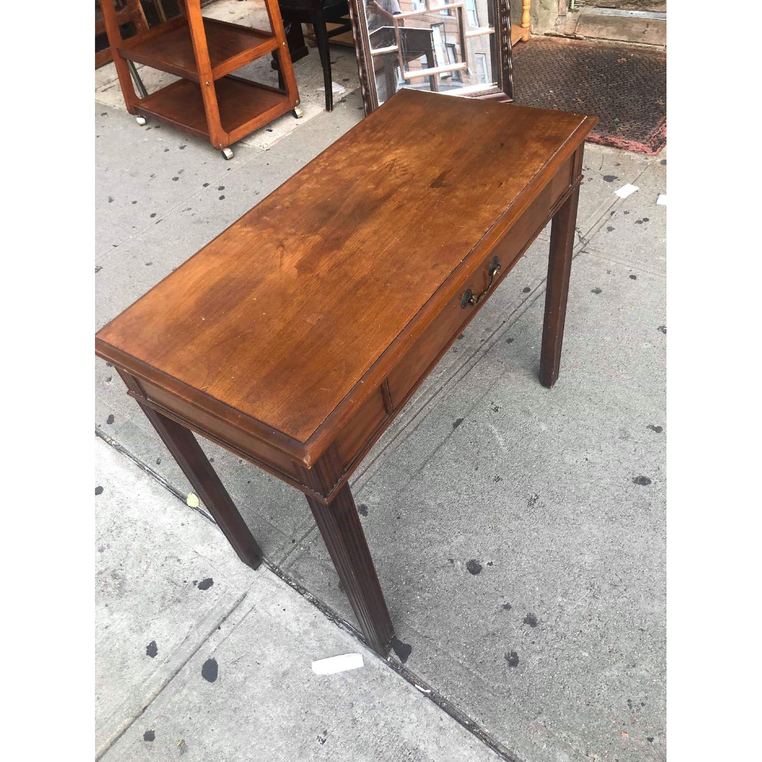 Antique 1940s Wooden Table - image-12