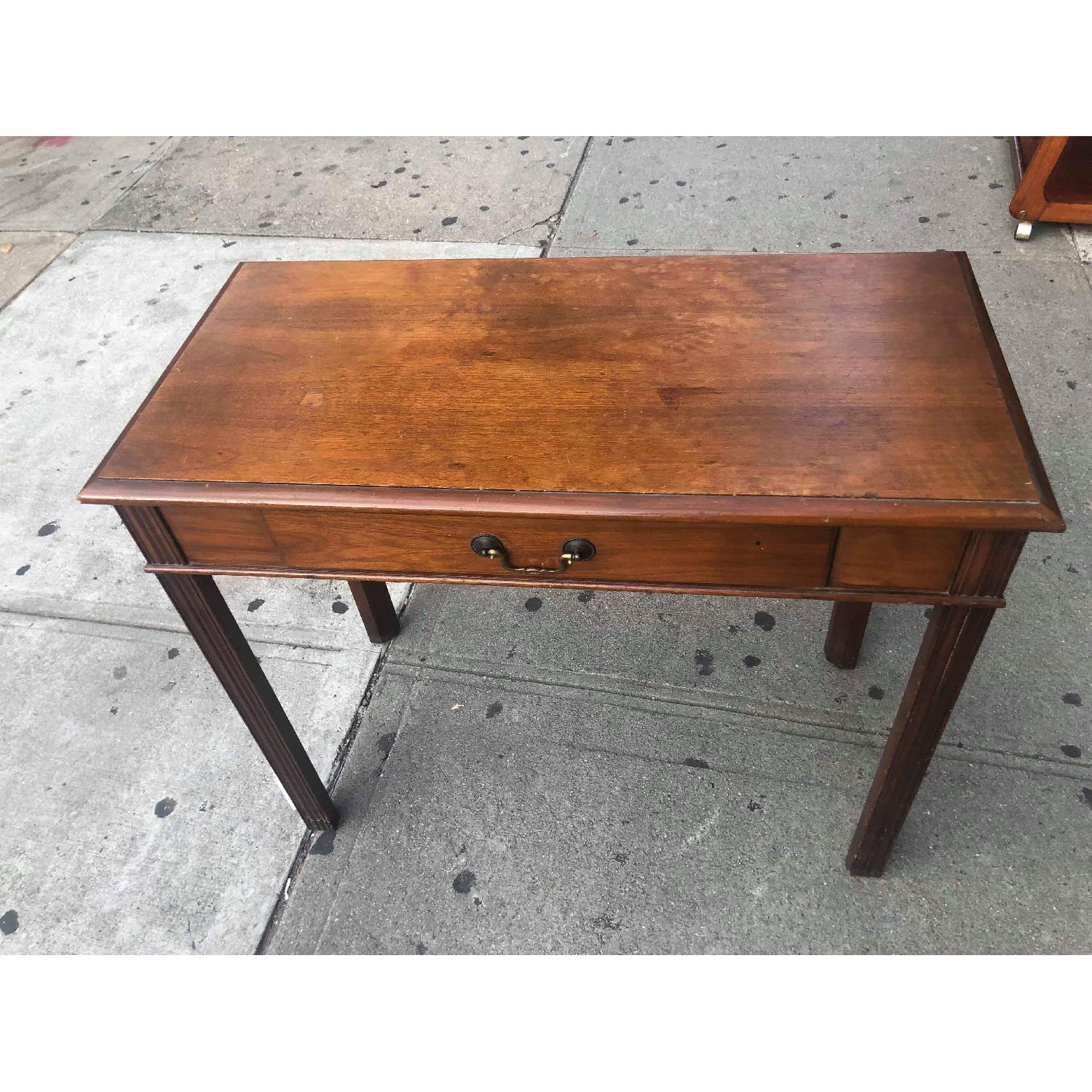 Antique 1940s Wooden Table - image-13