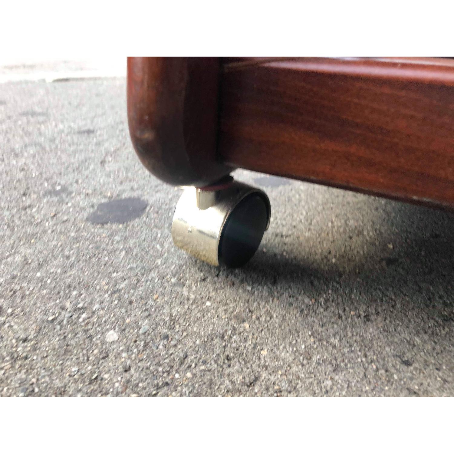 Vintage TV Stand on Wheels - image-3