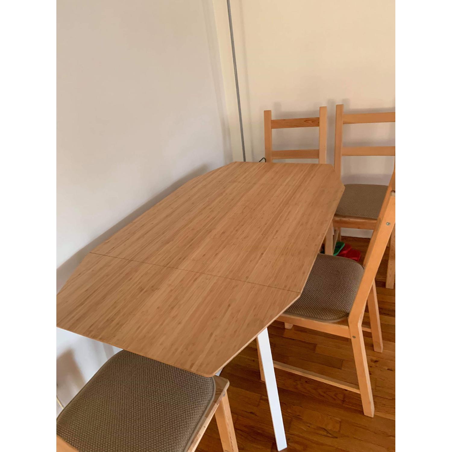 Ikea Dining Table w/ 4 Chairs - image-3